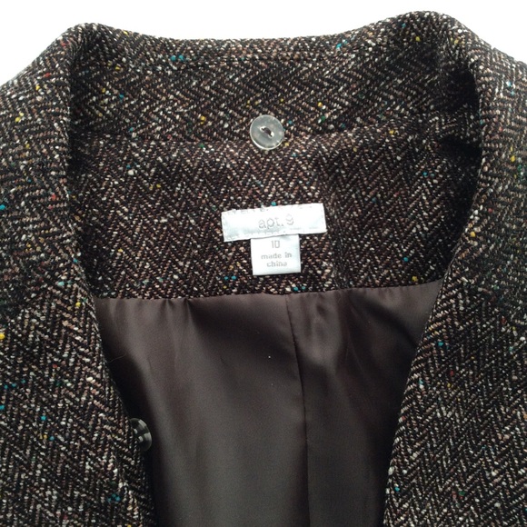 Apt. 9 Jacket removable faux fur collar - Picture 7 of 8